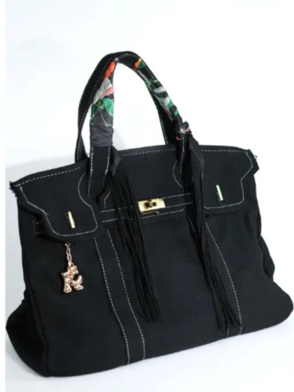 KC CHIC DESIGNS SPRING SUNDARA BAG – BLACK
